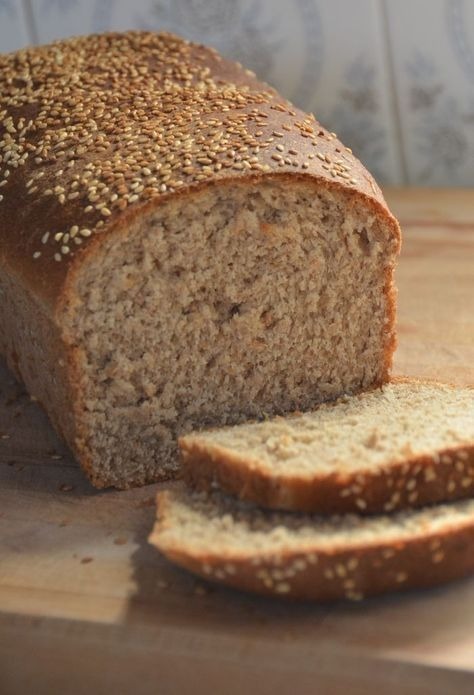 PÃ£o Caseiro Sem GlÃºten Fofinho com Gergelim
